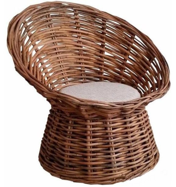 Кресло Rottan Throne Коричневый в Волгограде | Loft Concept 