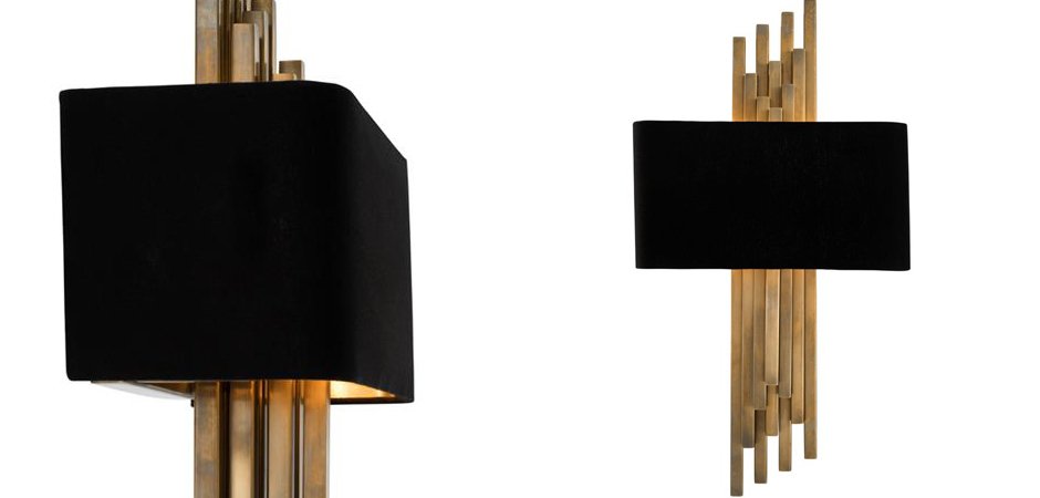 Бра Eichholtz Wall Lamp Caruso Brass Бра Eichholtz Wall Lamp Caruso Brass - Loft-Concept в Волгограде