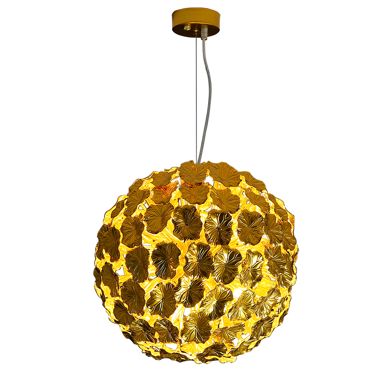 Люстра Bindweed Flower Ball Золотой Люстра Bindweed Flower Ball Золотой в Волгограде | Loft Concept