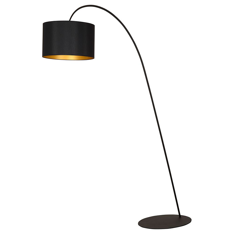 Торшер Fowler Black Черный Золотой Торшер Fowler Black Черный Золотой в Волгограде | Loft Concept