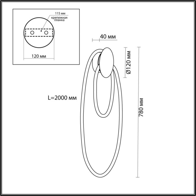 Бра LUKE LAMPCO TRACER LAMP Бра LUKE LAMPCO TRACER LAMP в Волгограде