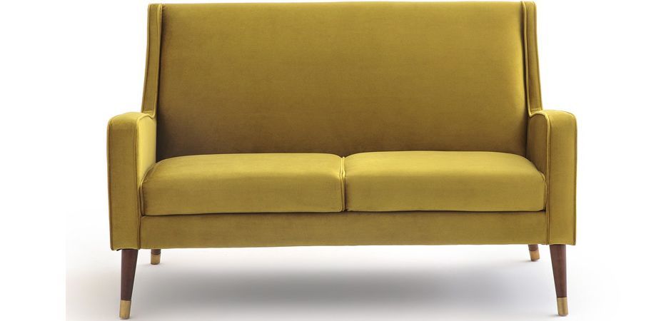 Диван Classic Furniture горчичный Диван Classic Furniture горчичный - Loft-Concept в Волгограде