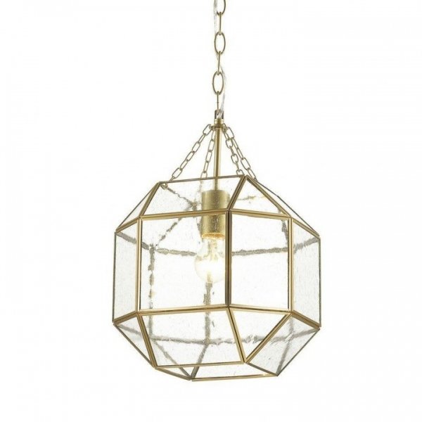 Подвесной светильник Glass & Metal Cage Pendant Gold Глянцевое золото Подвесной светильник Glass & Metal Cage Pendant Gold Глянцевое золото в Волгограде | Loft Concept