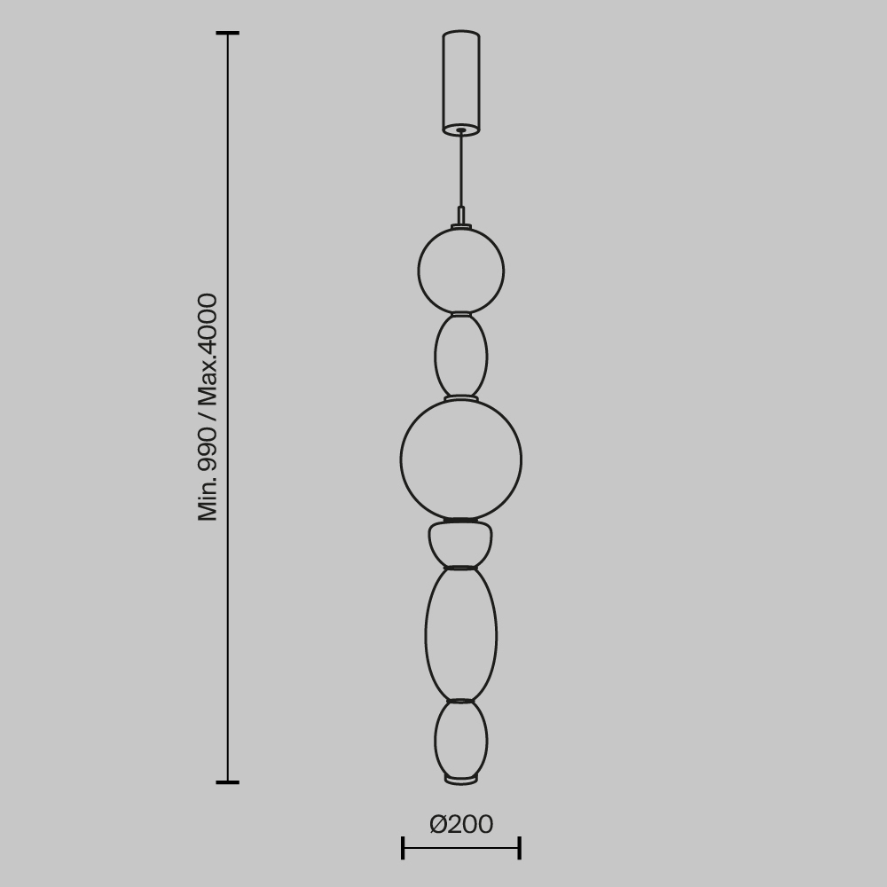 Подвесной светильник Adore LED 3000K 24Bт  в Волгограде