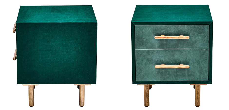 Тумба Smoky Green Nightstand Тумба Smoky Green Nightstand - Loft-Concept в Волгограде