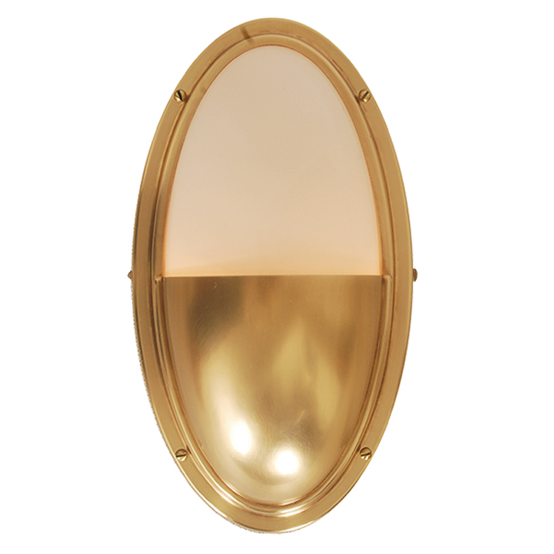Бра Benita Loft Sconce gold Золотой Белое матовое стекло Бра Benita Loft Sconce gold Золотой Белое матовое стекло в Волгограде | Loft Concept