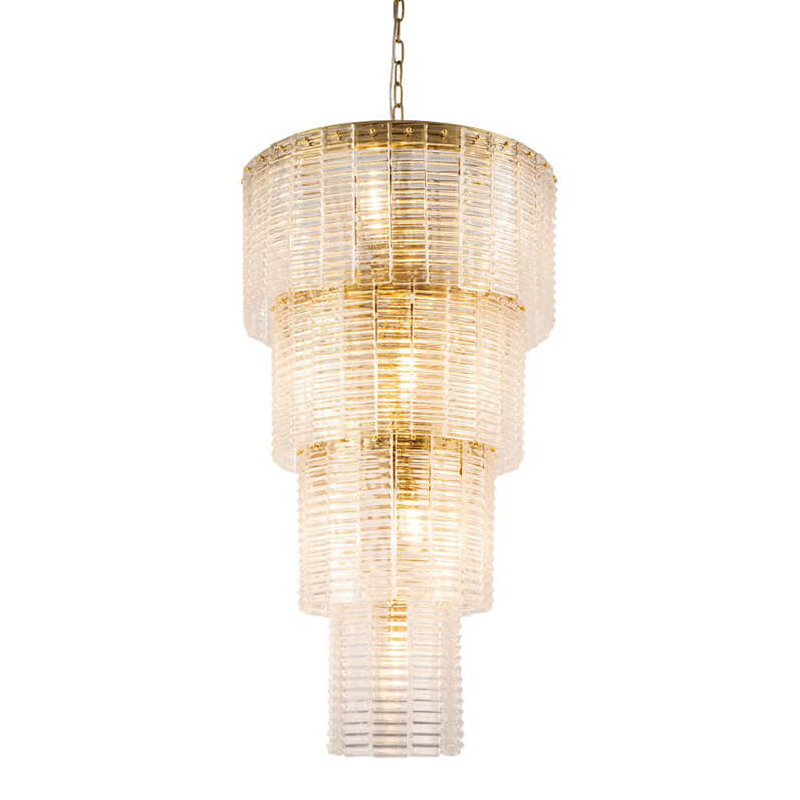 Люстра Branwen Chandelier 51 Золотой Прозрачный Люстра Branwen Chandelier 51 Золотой Прозрачный в Волгограде | Loft Concept