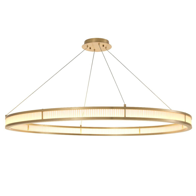 Люстра Eichholtz Chandelier Damien XL Brass Латунь Античная полированная Белое матовое стекло Люстра Eichholtz Chandelier Damien XL Brass Латунь Античная полированная Белое матовое стекло в Волгограде | Loft Concept