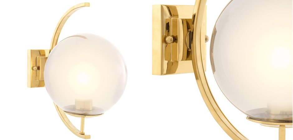 Бра Eichholtz Wall Lamp Cascade Gold Бра Eichholtz Wall Lamp Cascade Gold - Loft-Concept в Волгограде