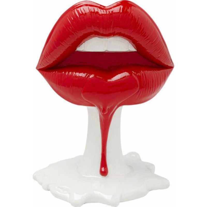 Статуэтка красная Sweet lips Белый Красный Статуэтка красная Sweet lips Белый Красный в Волгограде | Loft Concept