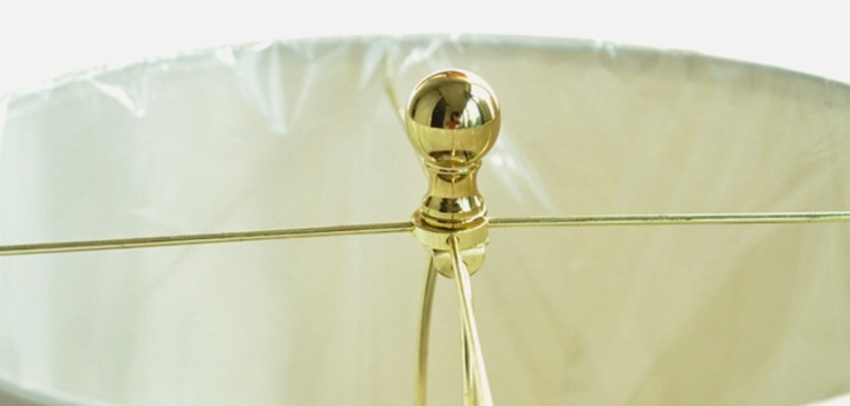 Настольная лампа Белые узоры - фото №1