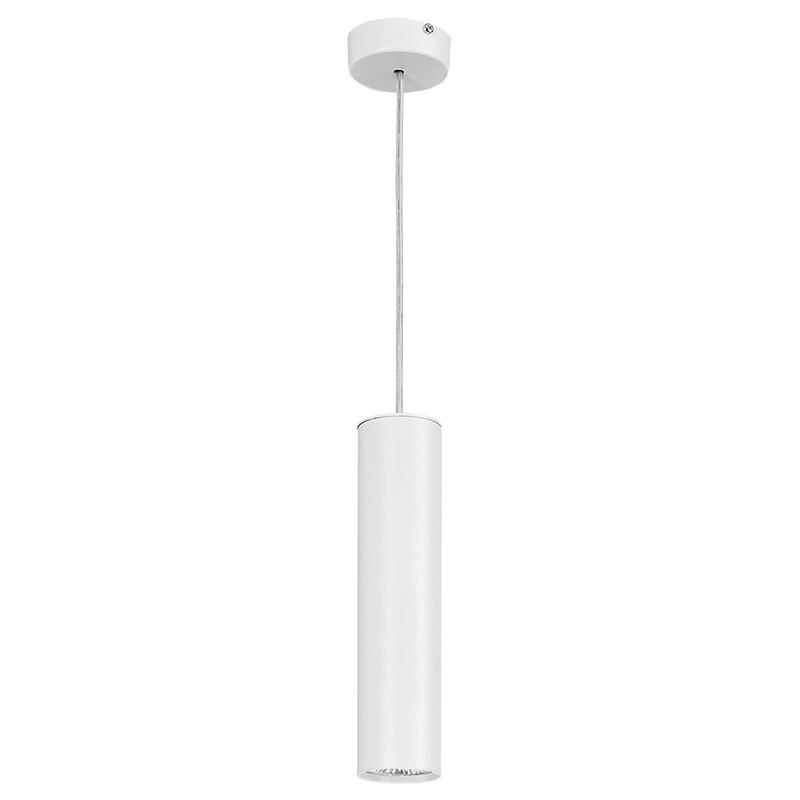 Подвесной светильник Luis Trumpet Tube White Lamp 25 Белый Подвесной светильник Luis Trumpet Tube White Lamp 25 Белый в Волгограде | Loft Concept