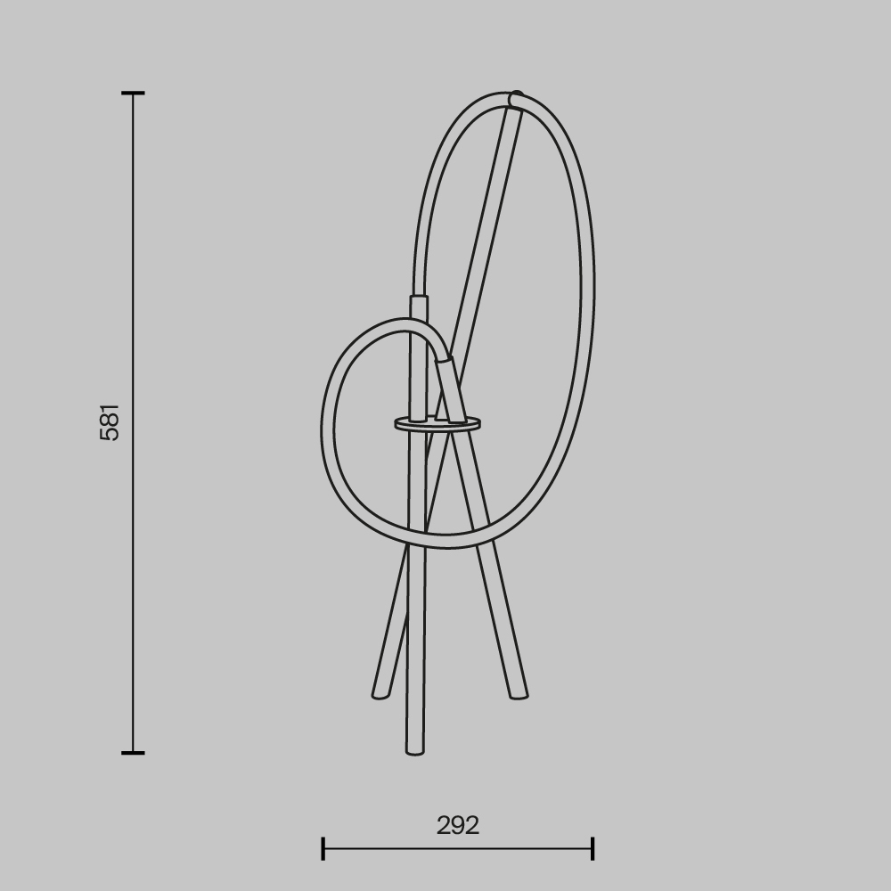Настольный светильник Crochet Brass 3000К 15Вт в Волгограде