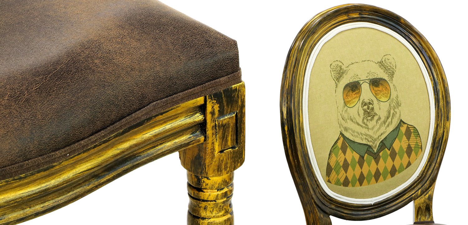 Стул French chair Bear - фото №1