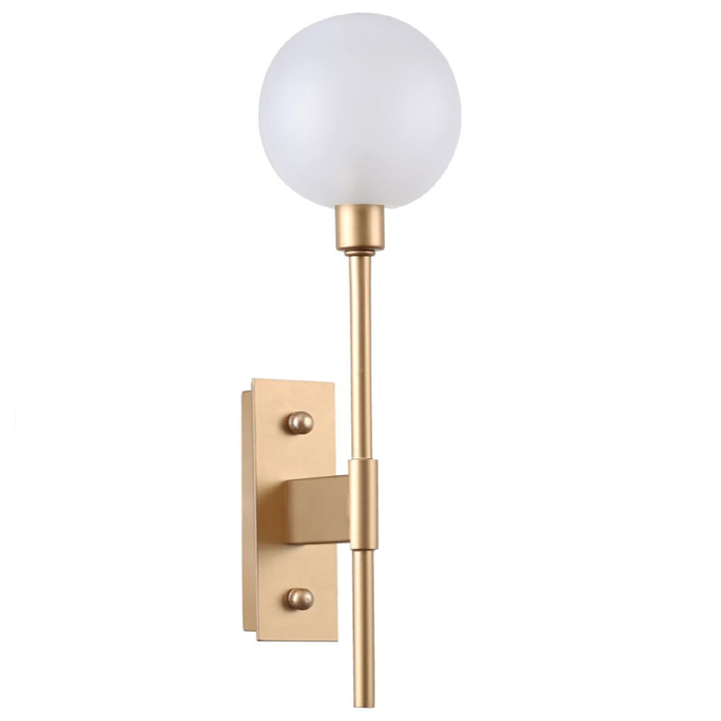 Бра Berries Chandelier White матовое золото Прозрачный белый Бра Berries Chandelier White матовое золото Прозрачный белый в Волгограде | Loft Concept