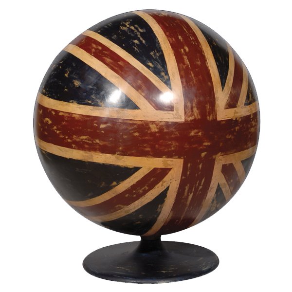 Кресло шар Pod Chair Union Jack & Brown Leather Коричневый винтаж Кресло шар Pod Chair Union Jack & Brown Leather Коричневый винтаж в Волгограде | Loft Concept