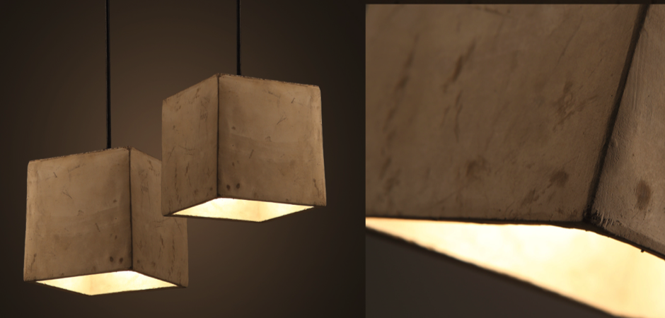 Подвесной светильник Art Concrete Cub Подвесной светильник Art Concrete Cub - Loft-Concept в Волгограде