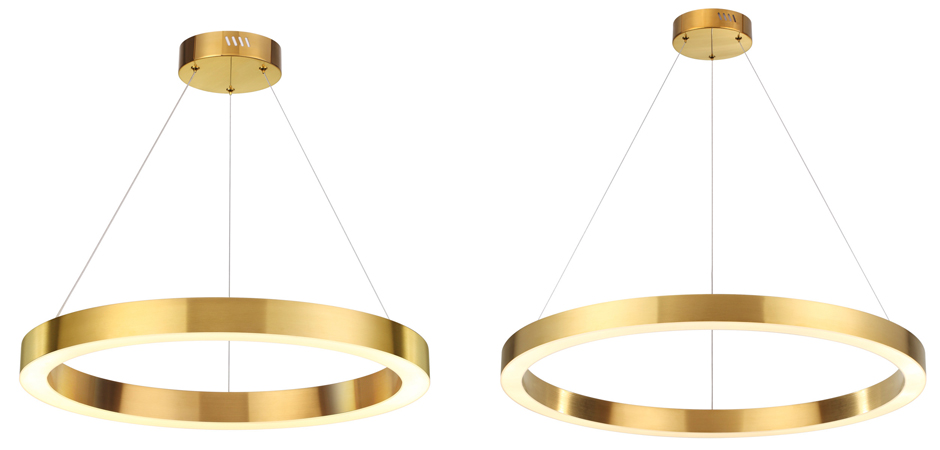 Люстра Gold Ribbon Ring II Люстра Gold Ribbon Ring II - Loft-Concept в Волгограде