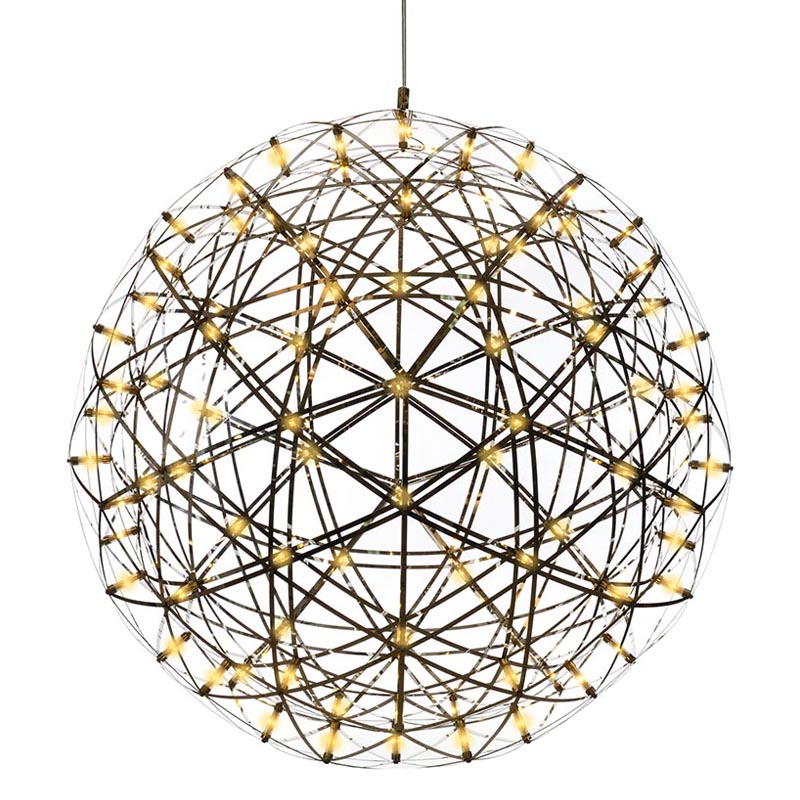 Люстра Moooi 3D Sphere Yellow lamp L Хром Люстра Moooi 3D Sphere Yellow lamp L Хром в Волгограде | Loft Concept