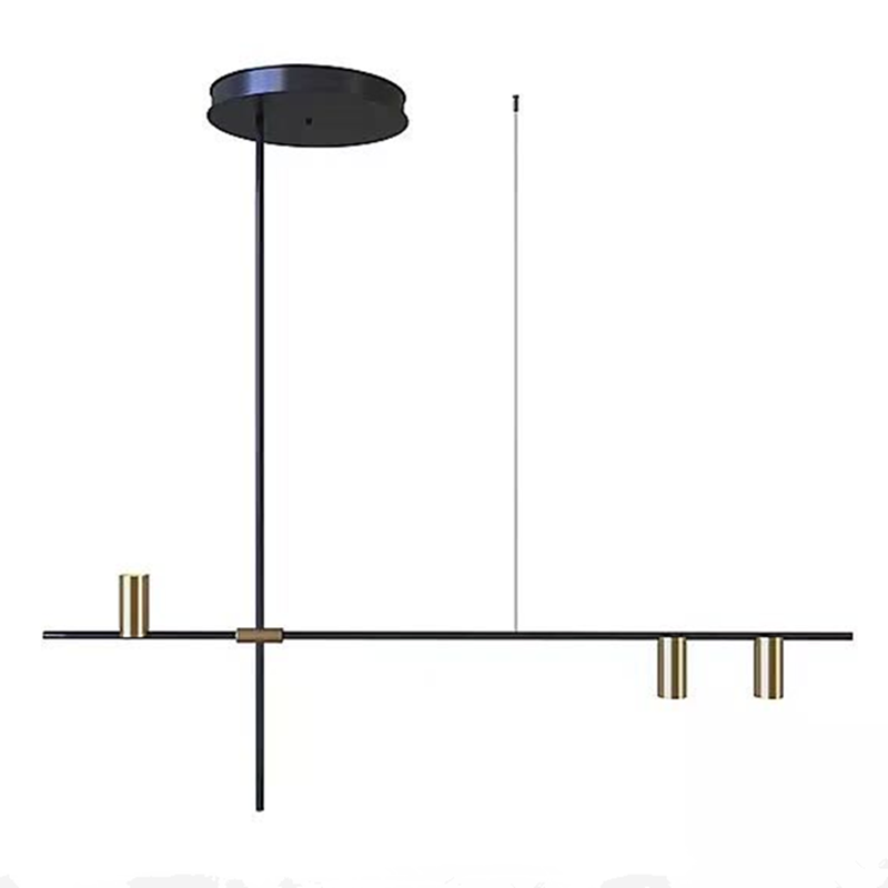 Подвесной светильник TRIBES LINEAR PENDANT Золотой Черный Подвесной светильник TRIBES LINEAR PENDANT Золотой Черный в Волгограде | Loft Concept
