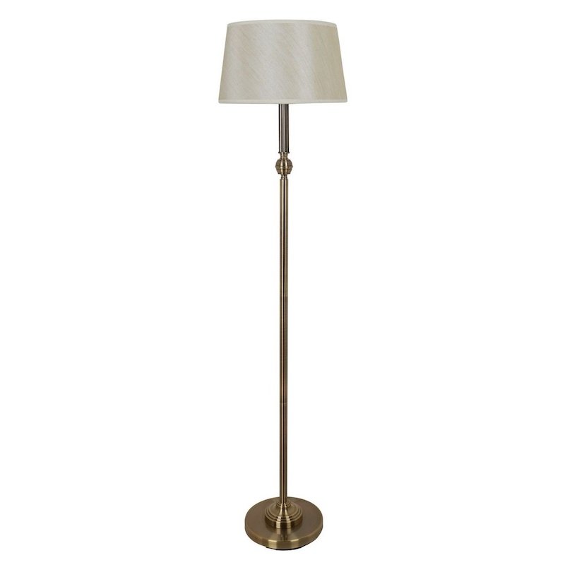 Торшер Brasso Floor lamp Латунь Бежевый Торшер Brasso Floor lamp Латунь Бежевый в Волгограде | Loft Concept