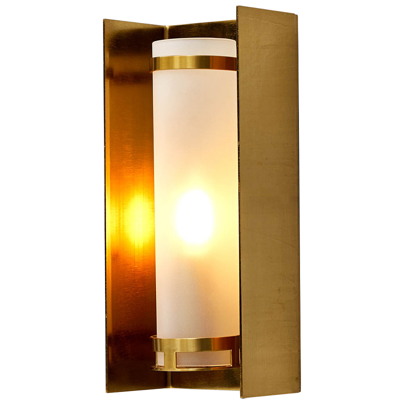 Бра Regin Wall Lamp Матовое Стекло Золотой Белое матовое стекло Бра Regin Wall Lamp Матовое Стекло Золотой Белое матовое стекло в Волгограде | Loft Concept