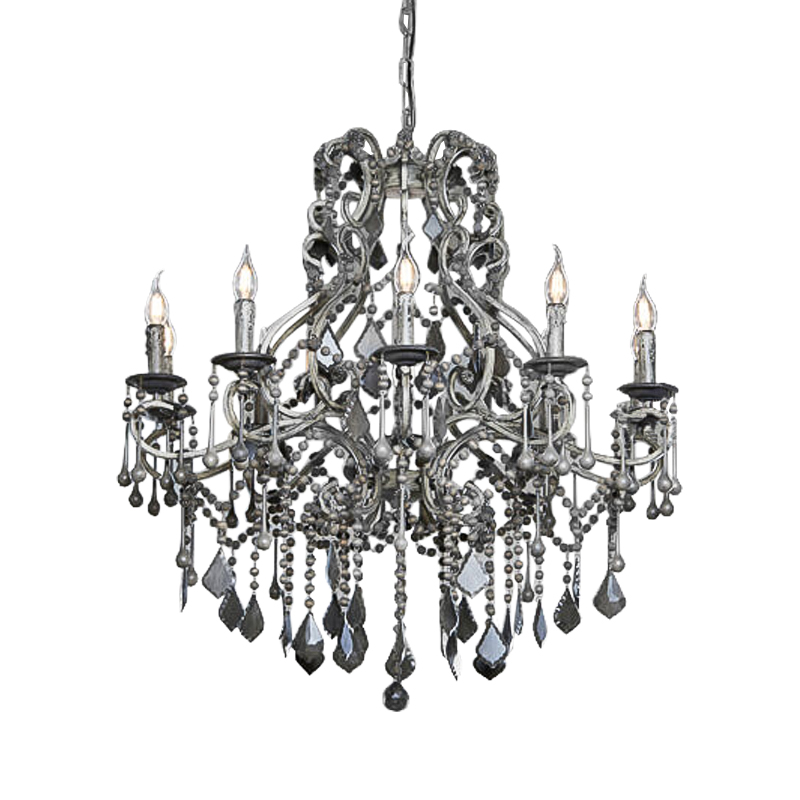 Люстра Breuillet Chandeliers Черный Бежево-серый Люстра Breuillet Chandeliers Черный Бежево-серый в Волгограде | Loft Concept