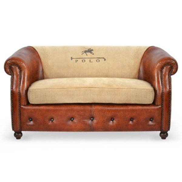 Диван POLO brown leather Диван POLO brown leather в Волгограде | Loft Concept