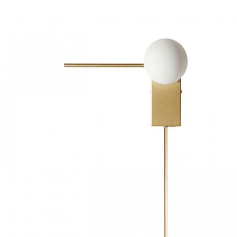 Бра Direct Rays Gold 85 см Белый Золотой Бра Direct Rays Gold 85 см Белый Золотой в Волгограде | Loft Concept