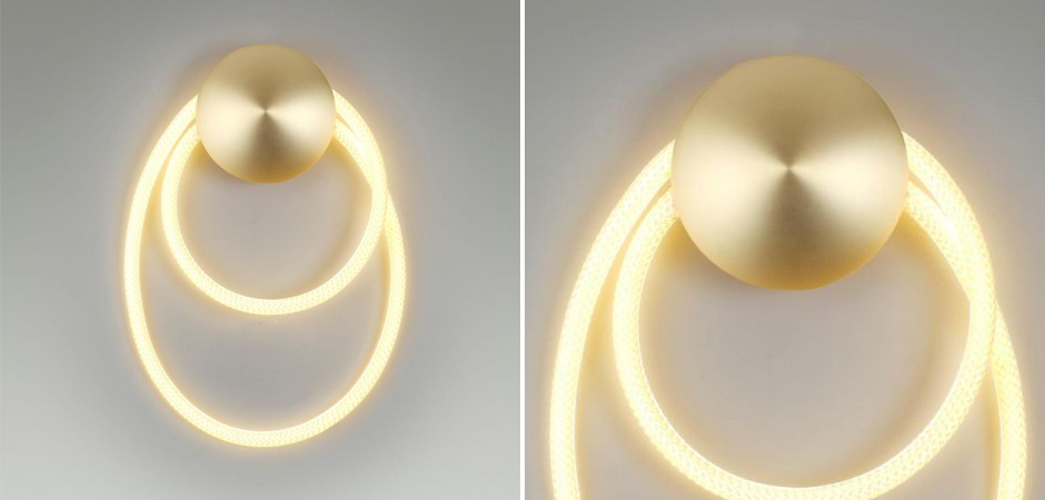Бра Золотой LUKE LAMPCO TRACER LAMP Бра Золотой LUKE LAMPCO TRACER LAMP - Loft-Concept в Волгограде