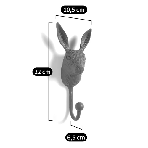 Настенный крючок в виде зайца Hare Wall Hook Pink Настенный крючок в виде зайца Hare Wall Hook Pink в Волгограде