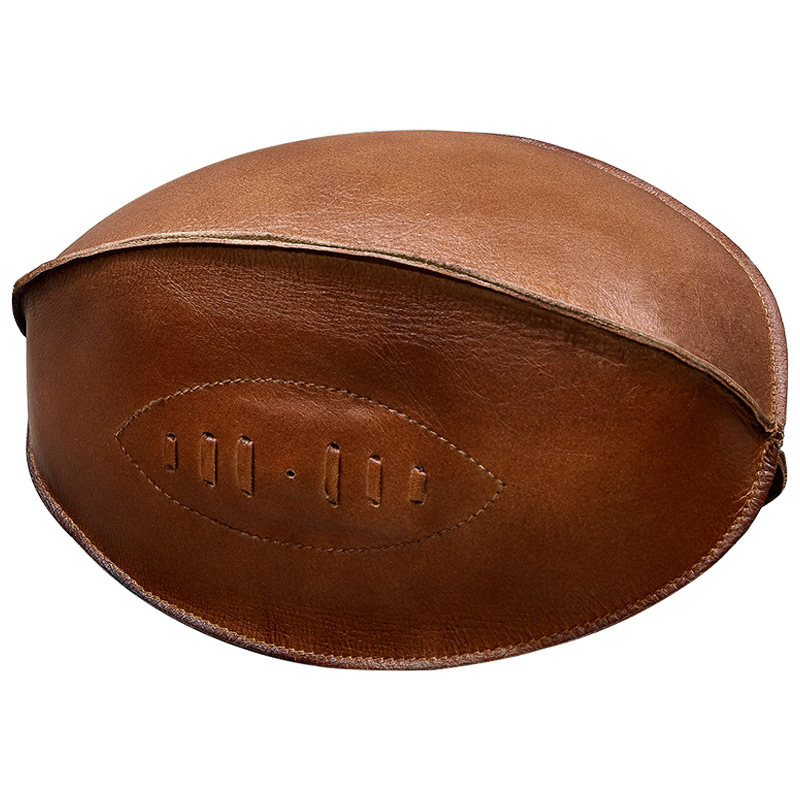 Аксессуар мяч для регби Leather Rugby Ball Коричневый Аксессуар мяч для регби Leather Rugby Ball Коричневый в Волгограде | Loft Concept