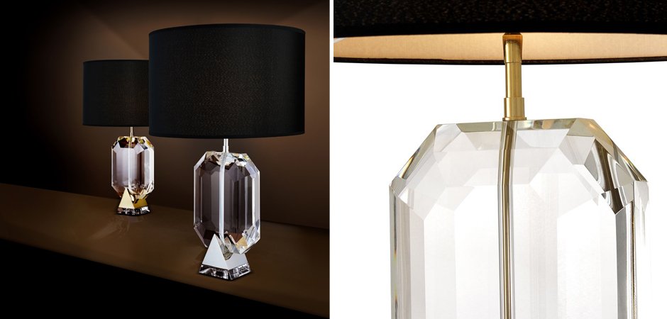 Настольная лампа Eichholtz Table Lamp Emerald Gold & Black Настольная лампа Eichholtz Table Lamp Emerald Gold & Black - Loft-Concept в Волгограде