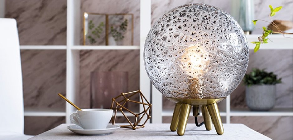 Лампа Retro Ball Table Lamp Лампа Retro Ball Table Lamp - Loft-Concept в Волгограде