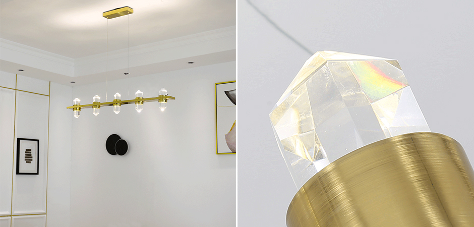 Люстра large Crystals Line Brass Люстра large Crystals Line Brass - Loft-Concept в Волгограде