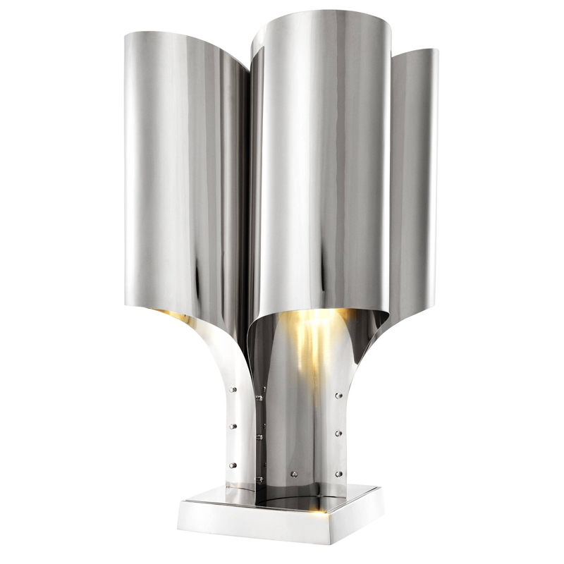 Настольная лампа Eichholtz Table Lamp Spiaggia Никель Настольная лампа Eichholtz Table Lamp Spiaggia Никель в Волгограде | Loft Concept