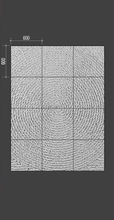 Барельеф SPIRAL в Волгограде