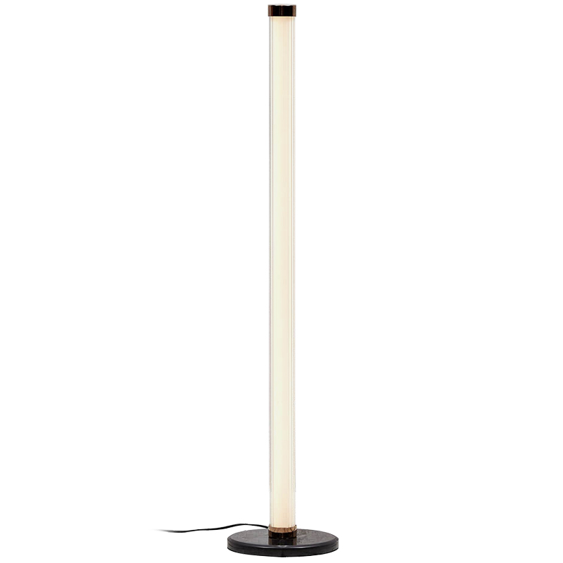 Дизайнерский торшер CANVAS GLASS TUBE FLOOR LAMP Медь Кремовый Черный Прозрачное Стекло Дизайнерский торшер CANVAS GLASS TUBE FLOOR LAMP Медь Кремовый Черный Прозрачное Стекло в Волгограде | Loft Concept