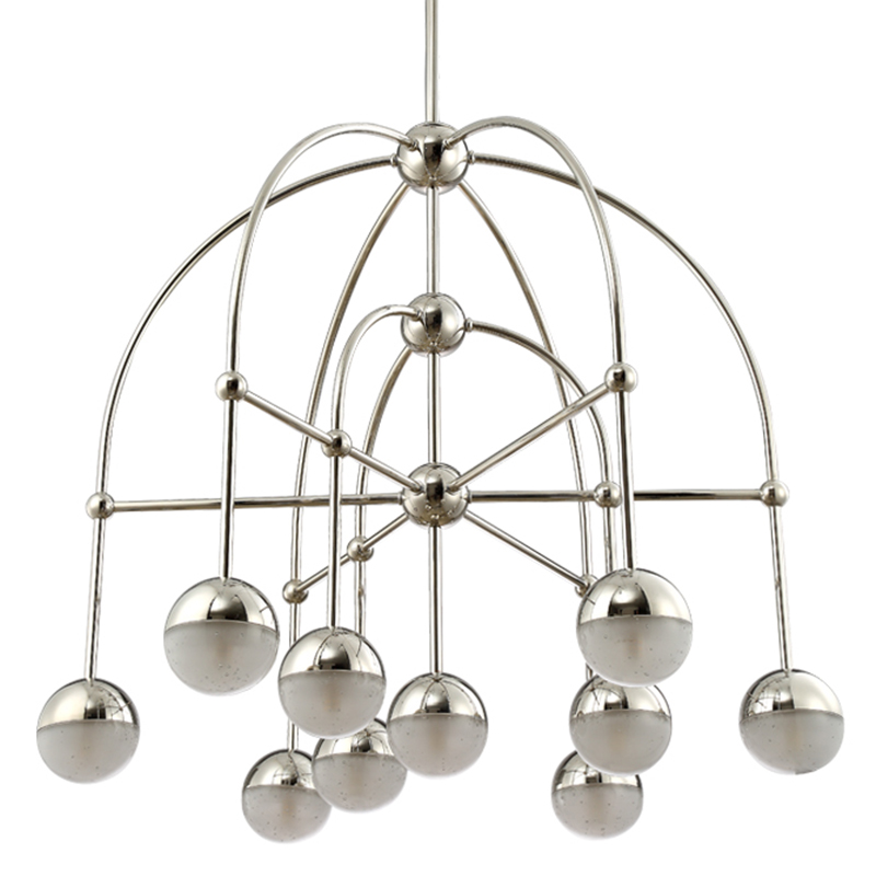 Люстра Heidy Chrome Chandelier 10 Хром Люстра Heidy Chrome Chandelier 10 Хром в Волгограде | Loft Concept