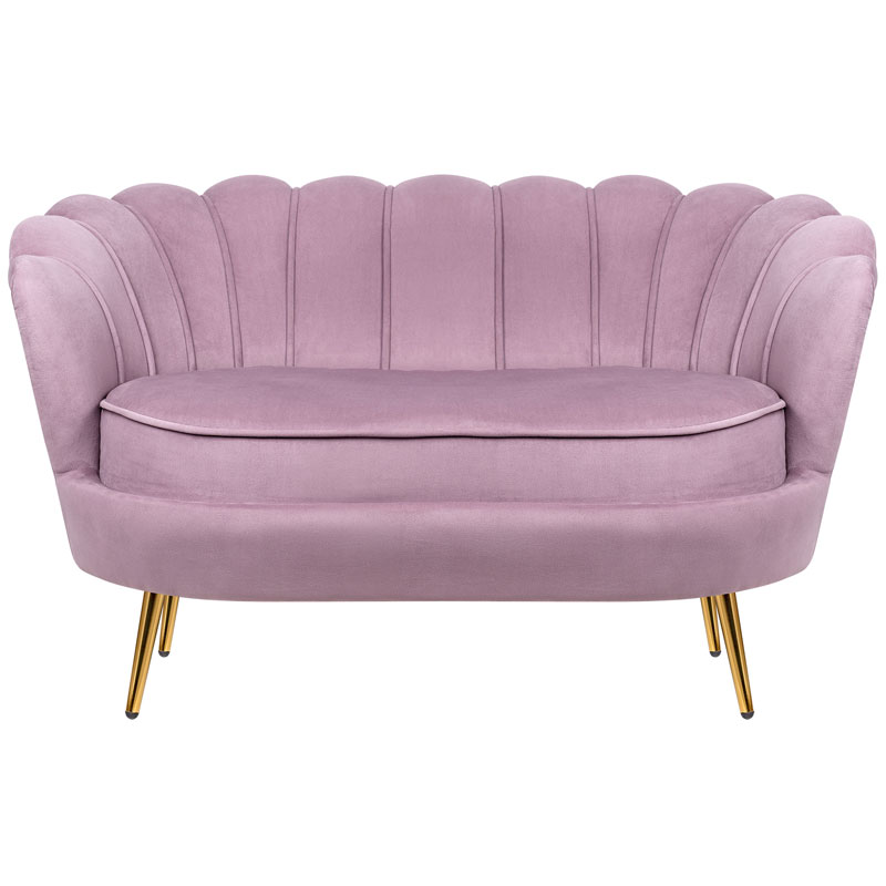 Диван розовый seashell pink Белый Диван розовый seashell pink Белый в Волгограде | Loft Concept