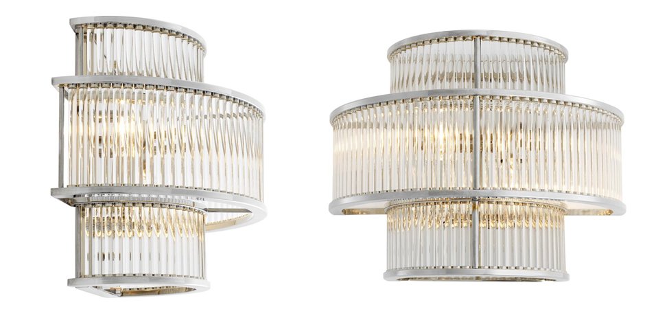 Бра Wall Lamp Mancini Nickel Бра Wall Lamp Mancini Nickel - Loft-Concept в Волгограде