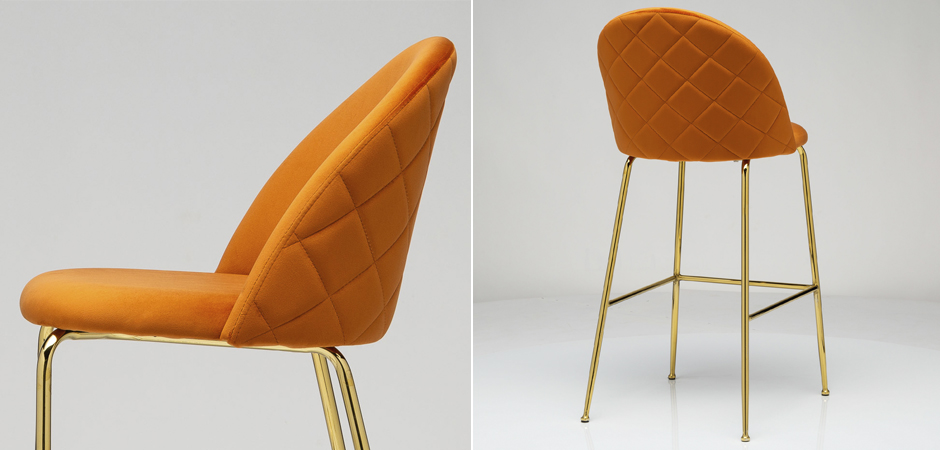 Барный стул Vendramin Bar Stool terracotta Барный стул Vendramin Bar Stool terracotta - Loft-Concept в Волгограде