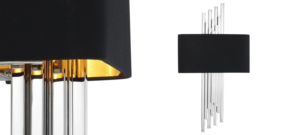 Бра Eichholtz Wall Lamp Caruso Nickel Бра Eichholtz Wall Lamp Caruso Nickel - Loft-Concept в Волгограде