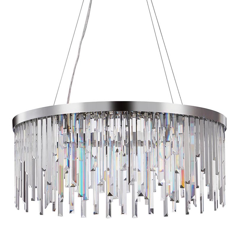 Люстра Bennett Chandelier chrome Хром Прозрачный Люстра Bennett Chandelier chrome Хром Прозрачный в Волгограде | Loft Concept