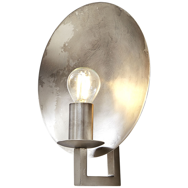 Бра Bennu Disk sconce Никель Сатин Бра Bennu Disk sconce Никель Сатин в Волгограде | Loft Concept