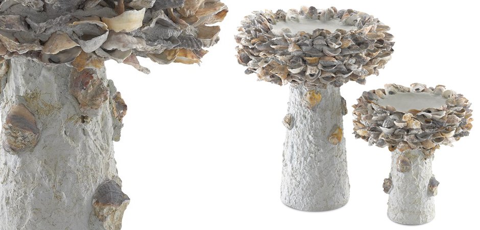 Статуэтка Oyster Shell Small Bird Bath Статуэтка Oyster Shell Small Bird Bath - Loft-Concept в Волгограде