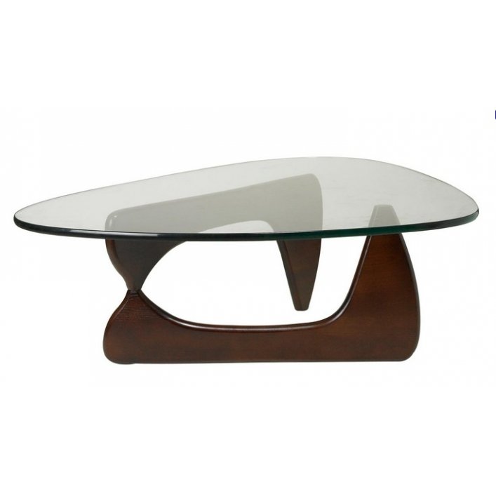 Столик Isamu Noguchi Coffee Table Черный Коричневый Белый дуб Столик Isamu Noguchi Coffee Table Черный Коричневый Белый дуб в Волгограде | Loft Concept