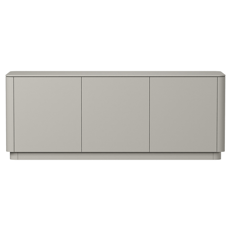 Тумба серо-бежевая с 3-мя дверцами Tammi  Бежево-серый в Волгограде | Loft Concept 