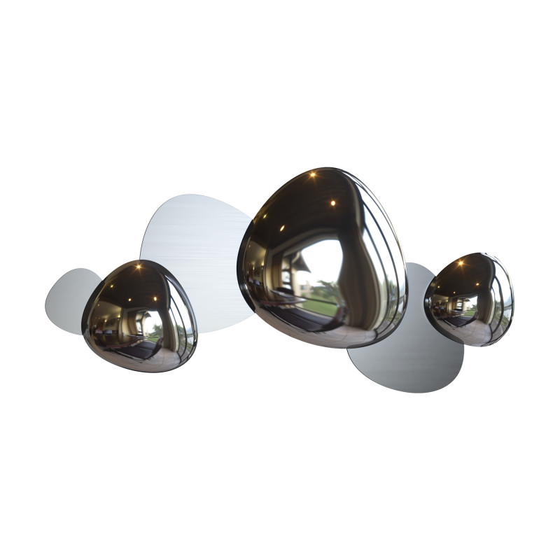 Бра Silver Matt & Gloss 2 Серебряный Бра Silver Matt & Gloss 2 Серебряный в Волгограде | Loft Concept