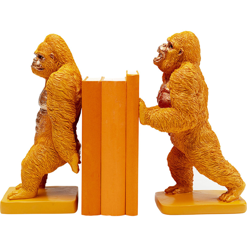 Держатель для книг Gorillas Оранжевый Держатель для книг Gorillas Оранжевый в Волгограде | Loft Concept